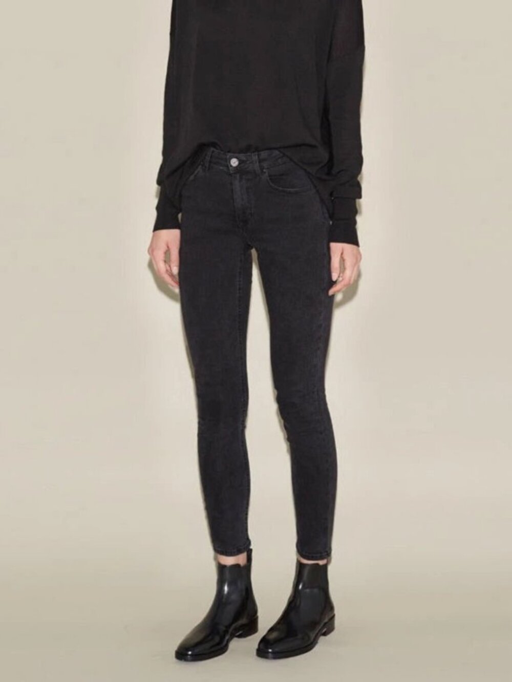 Acne Studio Skin 5 Used Black Jeans